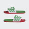 adidas Adilette TND Slides Men's, Green, Size 11 - SoldSneaker