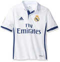 adidas Boys' Soccer Real Madrid Youth Jersey, White/Purple, Large - SoldSneaker