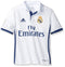 adidas Boys' Soccer Real Madrid Youth Jersey, White/Purple, Medium - SoldSneaker