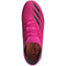 adidas Boy's X GHOSTED.3 Soccer Shoe, Shock Pink/Black/Screaming Orange(Firm Ground), 4 Big Kid - SoldSneaker