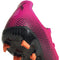 adidas Boy's X GHOSTED.3 Soccer Shoe, Shock Pink/Black/Screaming Orange(Firm Ground), 4 Big Kid - SoldSneaker