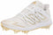 adidas Men's EG5631 Baseball Shoe, White/Gold/Glory Mint, 7.5 - SoldSneaker
