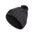 adidas Men's Recon Ballie Pom Beanie, Black-Onix Grey Twist/Black/Onix Grey, One Size - SoldSneaker