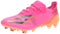 adidas Men's X GHOSTED.1 Soccer Shoe, Shock Pink/Black/Screaming Orange, 8 - SoldSneaker