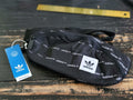 Adidas Monogram Fanny Black/White Cross-Body Waistbag Runners Bag OS - SoldSneaker