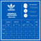 adidas Originals Kids Girl's Boy's Trefoil Beanie Discontinued Colors, Bluebird/White, One Size - SoldSneaker