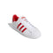 adidas Originals Men's Superstar Sneaker, White/Vivid Red/White, 5.5 - SoldSneaker