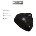 adidas Originals Unisex Originals Grove Beanie, Black/White, One Size - SoldSneaker