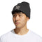 adidas Originals Unisex Originals Trefoil Beanie, Black/Alumina Beige, One Size - SoldSneaker