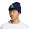 adidas Originals Unisex Originals Trefoil Beanie, Night Sky Blue/White, One Size - SoldSneaker