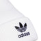 adidas Originals Women's Trefoil Beanie, White/Black 2, One Size - SoldSneaker