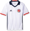 Adidas Soccer Youth Colombia jersey, X-Large, White/Collegiate Navy - SoldSneaker