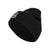 adidas Wide Cuff Fold Beanie, Black/White, One Size - SoldSneaker