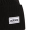 adidas Women's 4 Inch Cuff Fold Beanie, Black/White, One Size - SoldSneaker