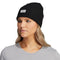 adidas Women's 4 Inch Cuff Fold Beanie, Black/White, One Size - SoldSneaker