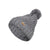 adidas Women's Twilight Ballie Pom Beanie, Heather Grey/Onix Grey F21, One Size - SoldSneaker