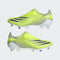 adidas X Ghosted+ Firm Ground Cleat - Men's Soccer Solar Yellow/Core Black/Team Royal Blue - SoldSneaker