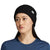 adidas Women's Fashioned Fold Beanie Hat Black/Grey/Silver Metallic, One Size