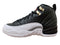 Big Kid's Jordan 12 Retro Playoffs Black/Varsity Red-White (153265 006) - 5 - SoldSneaker