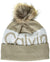 Calvin Klein Women's Colorblock Cut-Off Logo Beanie, Heathered Mid Grey, One Size - SoldSneaker