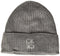 Calvin Klein Women's Placed CK Logo Beanie, Heathered Mid Grey, One Size - SoldSneaker