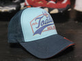 Disney Resort Mr Toad's Auto Repair Aqua Trucker Snapback Hat Adult Size - SoldSneaker