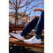 Fear0 NJ Unisex All White Casual Canvas Flat Shoes School Sneakers Women 9, Men 8 - SoldSneaker