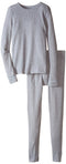 Fruit of the Loom Boys' Little Waffle Thermal Underwear Set, Light Grey Heather, 6-7 - SoldSneaker