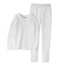 Fruit of the Loom Girls' Performance Thermal Underwear Set (Top & Bottom) - Arctic White (S) - SoldSneaker