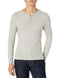 Fruit of the Loom Men's Classic Midweight Waffle Thermal Henley Top, Light Grey Heather, Medium - SoldSneaker