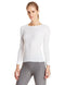 Fruit of the Loom Women's Waffle Thermal Crew Tops, Artic White, Small - SoldSneaker