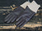 Frye DY347C Dark Brown Leather Knit Double Cuff Driving Gloves Women S - SoldSneaker