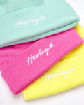 Hurley Women's Winter Hat - Script Cuff Knit Beanie, Size One Size, Jade Aura - SoldSneaker