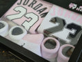 Jordan 5 Piece Gift Set Pink/White Socks Onesie Beanie Hat Newborn 0-6 Months - SoldSneaker