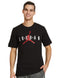 Jordan Air Black/White/Red Wordmark T-Shirt - 2XL - SoldSneaker
