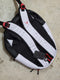 Jordan Black Patch Spot Grey Backpack Bookbag Adult OS - SoldSneaker