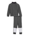 Jordan Little Boys Jumpman Air Blocked Tricot Jacket And Jogger Pants 2 Piece Set (Grey(85A838-M19)/White, 6) - SoldSneaker
