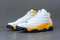 Jordan Mens Air 13 Retro 414571 167 Del Sol - Size 12 White/Blue - SoldSneaker