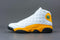 Jordan Mens Air 13 Retro 414571 167 Del Sol - Size 12 White/Blue - SoldSneaker