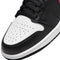 Jordan Men's Air Jordan 1 Low Sneaker, Black/Fire Red-white, 13 - SoldSneaker