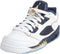 Jordan Nike Kid's Air 5 Retro Low (Gs) White/Metallic Gold/Mid Navy Basketball Shoe 4 - SoldSneaker