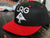 LRG Liftd Research Group Black/Red Tree Logo Snapback Hat - SoldSneaker