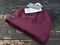 Michael Kors Reversible Maroon Red Logo Beanie Hat Adult OS - SoldSneaker