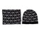 Michael Kors Women`s Metallic MK Diamond Logo Scarf And Hat 2 Piece Set (Black(539230C-001)/S, One Size) - SoldSneaker