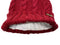 Michael Michael Kors Women`s Cable Knit Teddy Fleece Winter Beanie Hat (Red(538560C-600)/Gold, One Size) - SoldSneaker