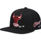 Mitchell & Ness Chicago Bulls Hardwood Classics Timeline Fitted Hat - Black (7 5/8) - SoldSneaker