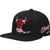 Mitchell & Ness Chicago Bulls Hardwood Classics Timeline Fitted Hat - Black (7 7/8) - SoldSneaker