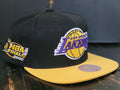 Mitchell & Ness LA Lakers 2000 NBA Finals Black/Yellow Snapback Hat Adjustable S - SoldSneaker