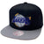 Mitchell & Ness LA Los Angeles Lakers Hardwood Classics Snapback Cap, Hat Black Grey - SoldSneaker