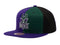 Mitchell & Ness Milwaukee Bucks Men's Adult Adjustable Snapback Cap Hat Purple Pinwheel One Size - SoldSneaker
